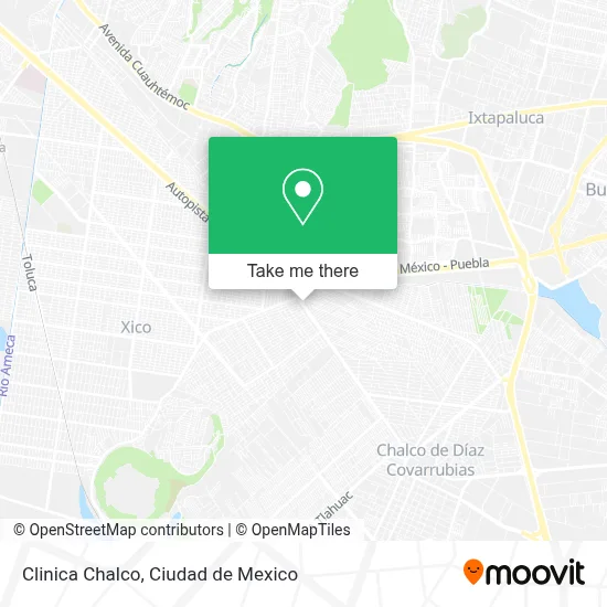 Clinica Chalco map