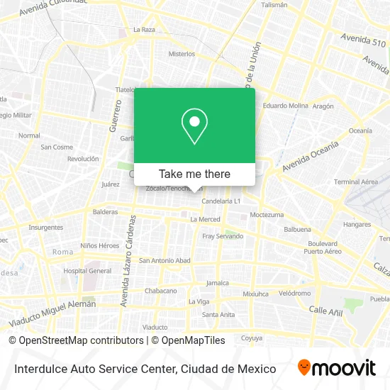 Interdulce Auto Service Center map