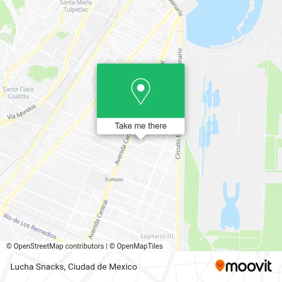 Lucha Snacks map
