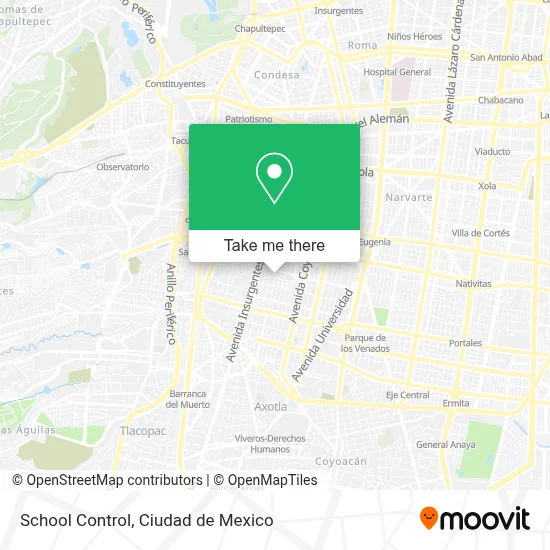 School Control map