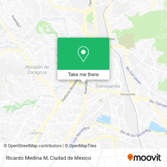 Ricardo Medina M map