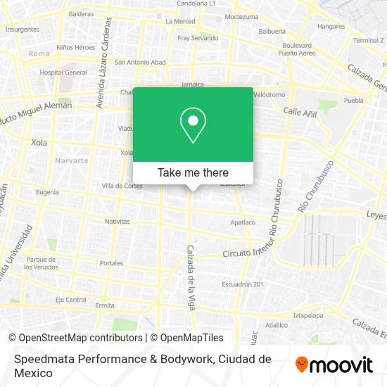Speedmata Performance & Bodywork map