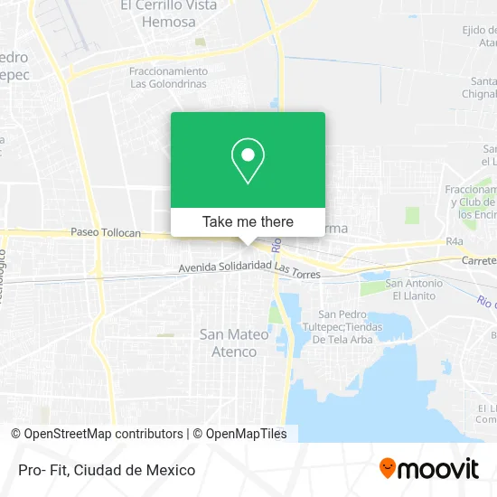 Pro- Fit map