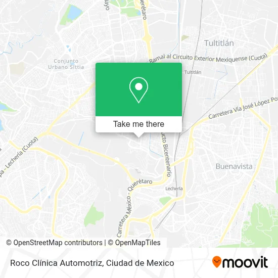 Roco Clínica Automotriz map