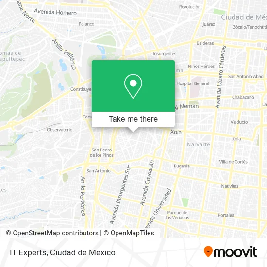 It Experts map