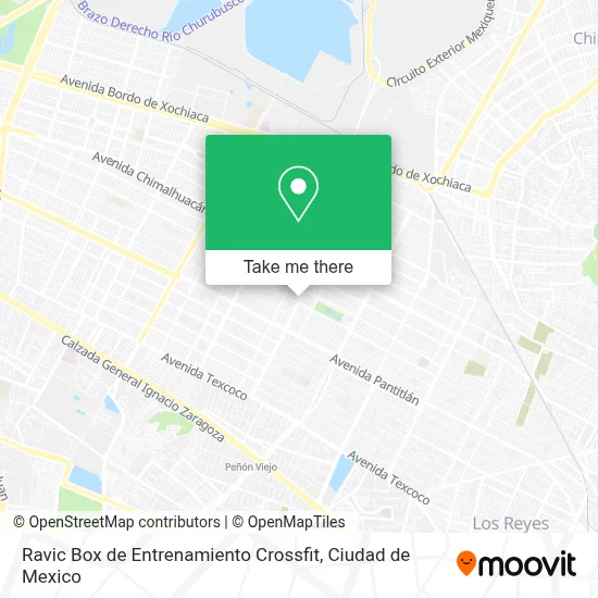 Ravic Box de Entrenamiento Crossfit map