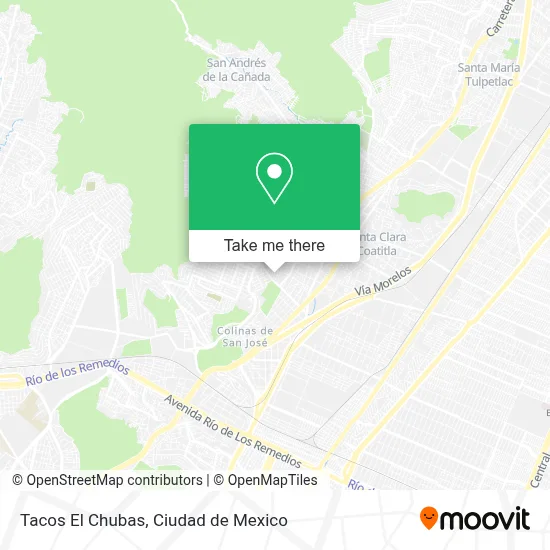 Tacos El Chubas map