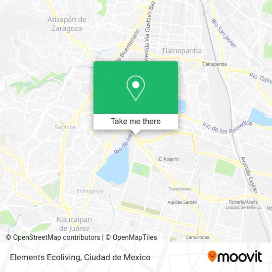 Elements Ecoliving map