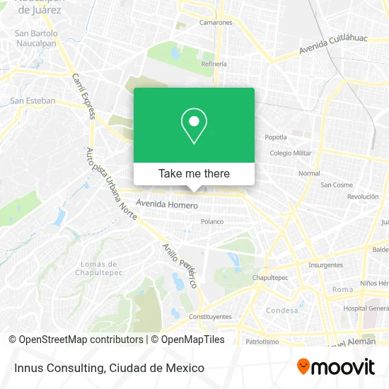 Innus Consulting map