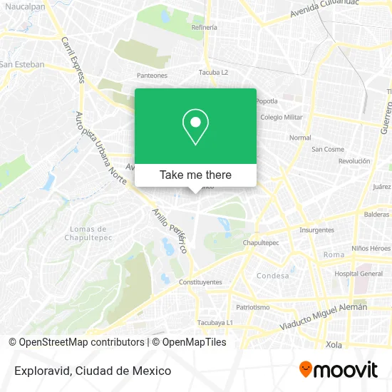 Exploravid map