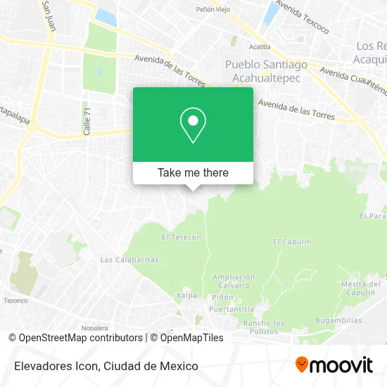 Elevadores Icon map
