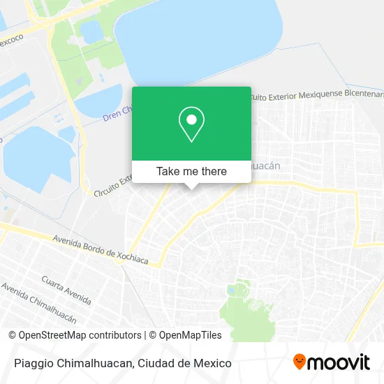 Piaggio Chimalhuacan map