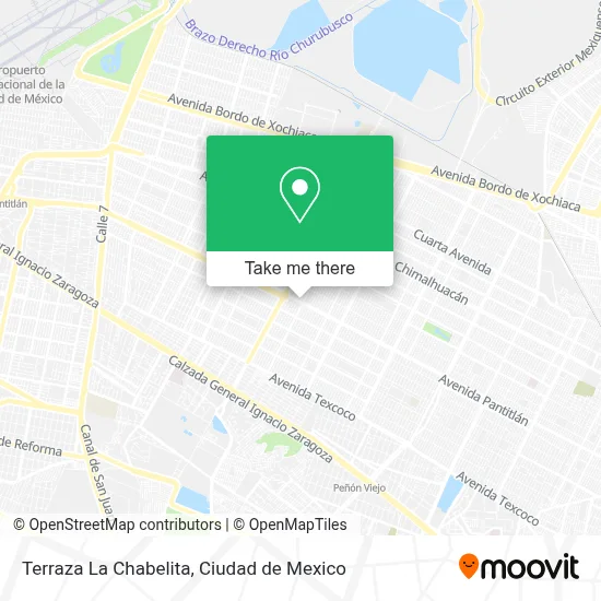 Terraza La Chabelita map