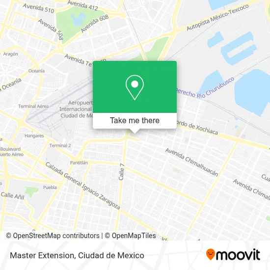 Master Extension map
