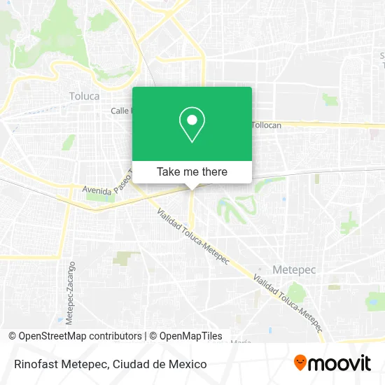 Rinofast Metepec map
