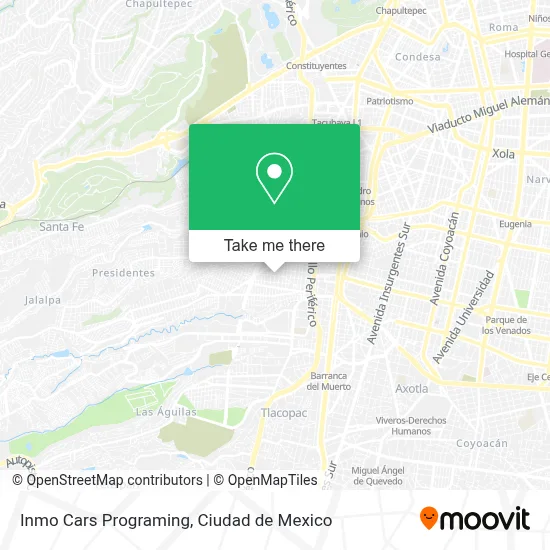 Inmo Cars Programing map