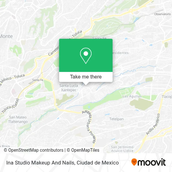 Ina Studio Makeup And Nails map