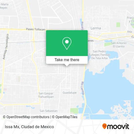 Issa Mx map