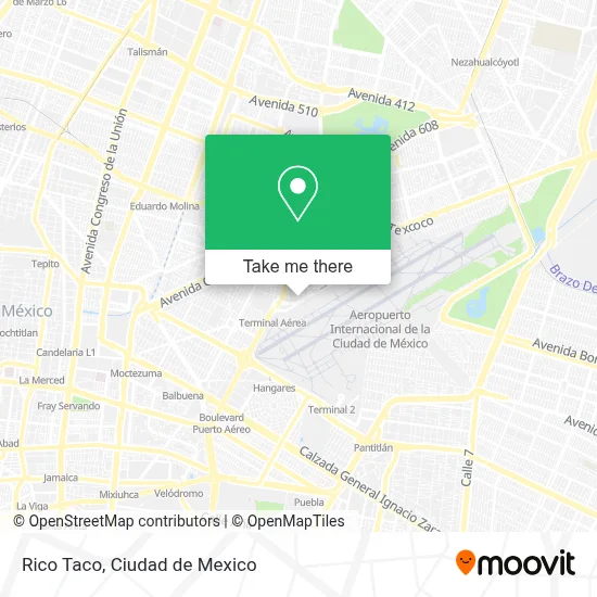 Rico Taco map
