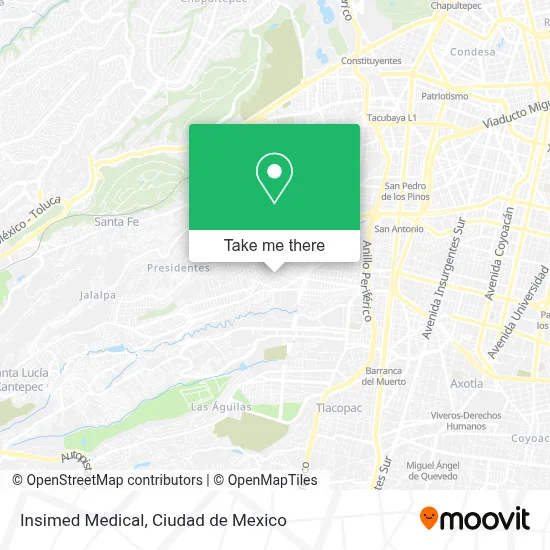 Insimed Medical map