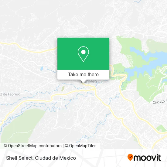 Shell Select map