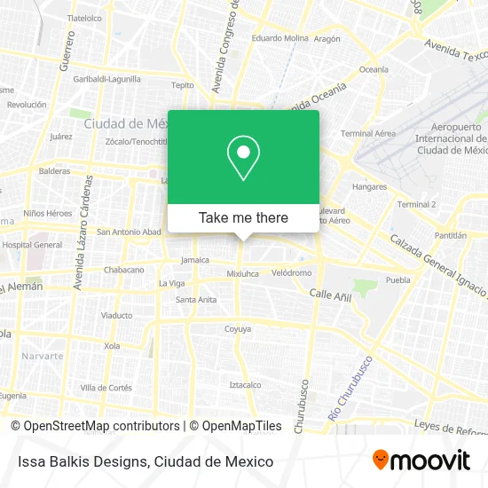 Issa Balkis Designs map