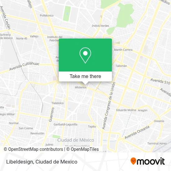 Libeldesign map