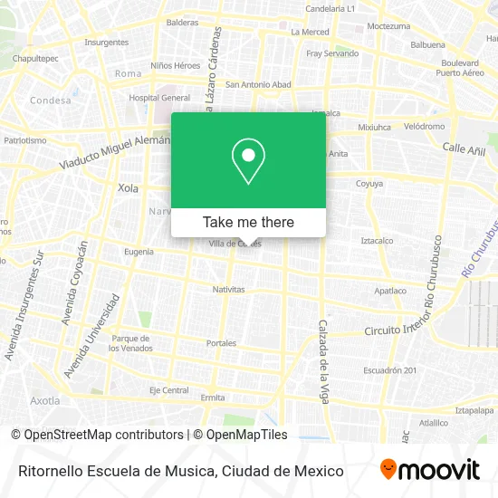 Ritornello Escuela de Musica map