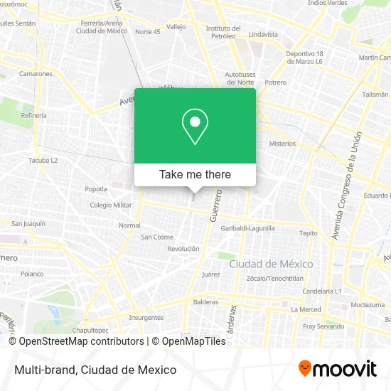 Multimarca map