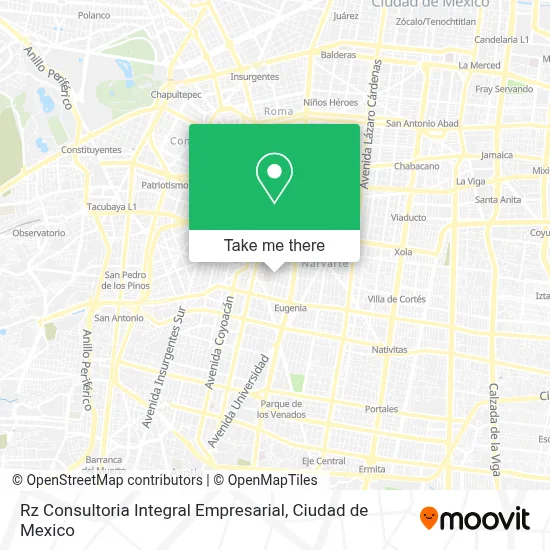 Rz Consultoria Integral Empresarial map