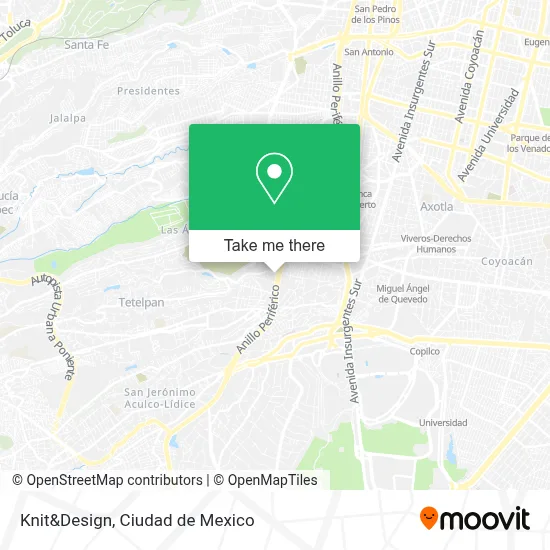 Knit&Design map