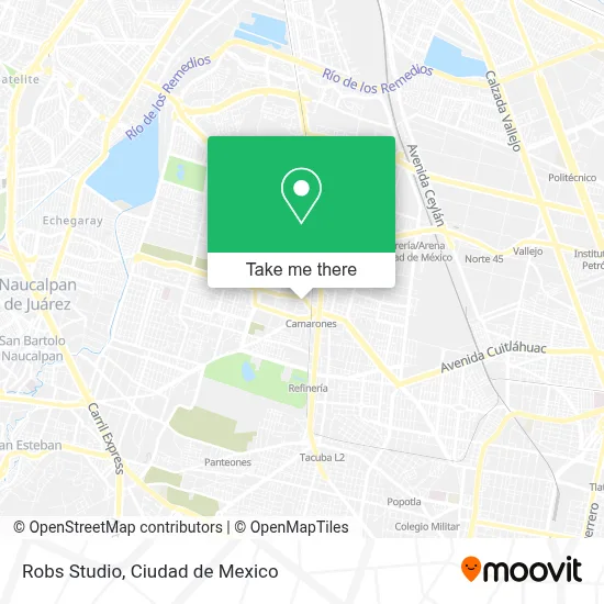 Robs Studio map