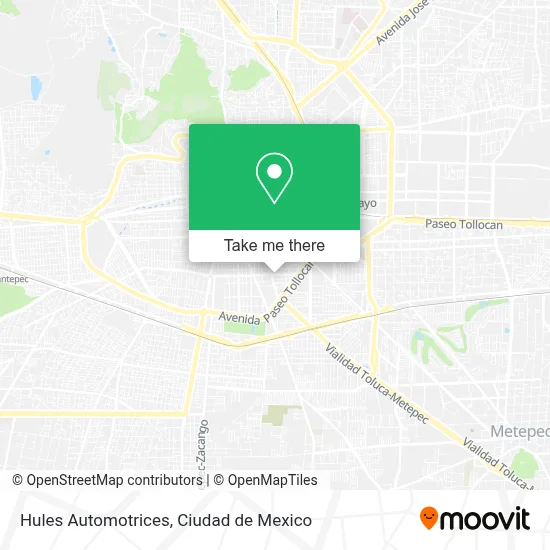 Hules Automotrices map
