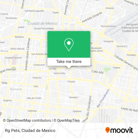 Rg Pets map
