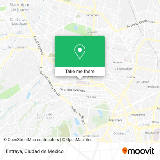 Entraya map