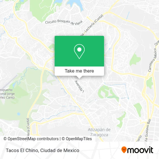 Tacos El Chino map
