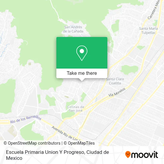 Escuela Primaria Union Y Progreso map