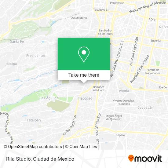 Rila Studio map