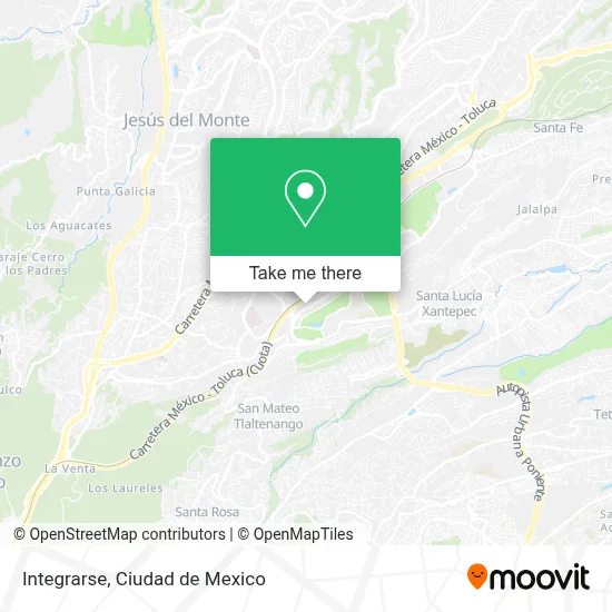 Integrarse map