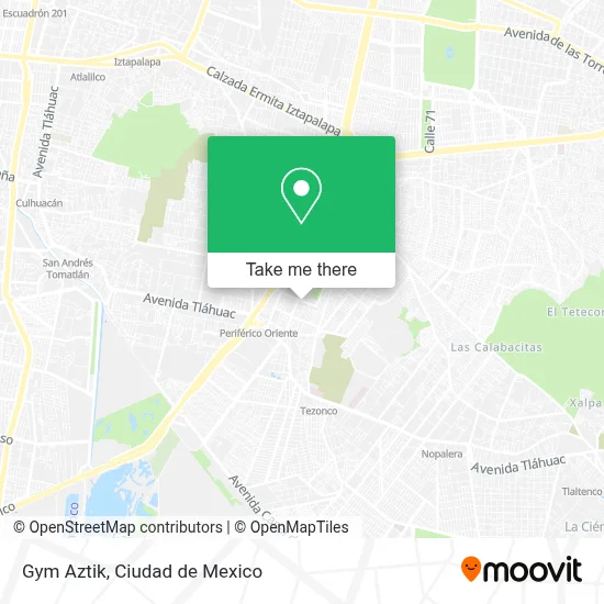 Gym Aztik map