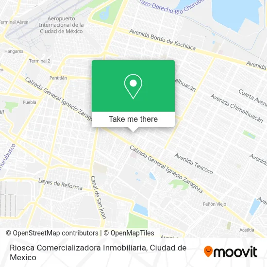 Riosca Comercializadora Inmobiliaria map