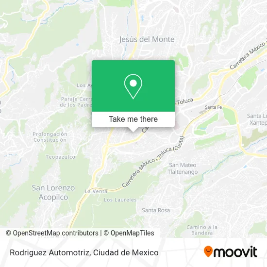Rodriguez Automotriz map