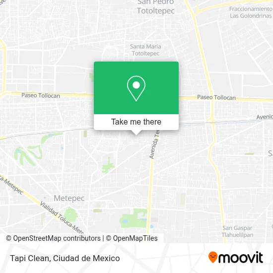 Tapi Clean map