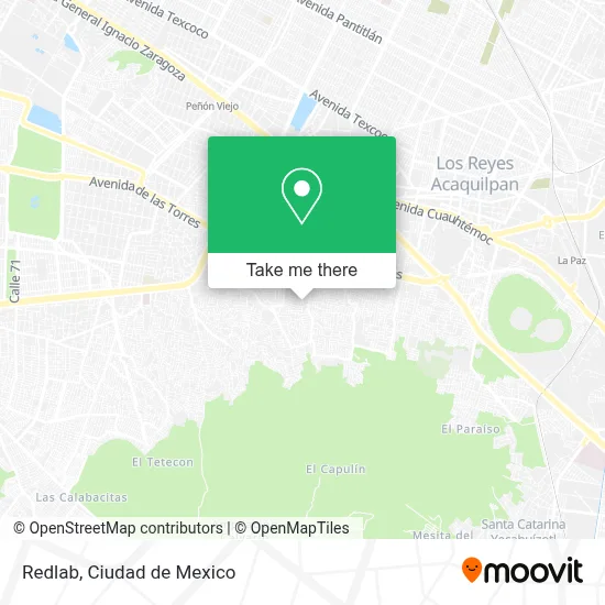 Redlab map