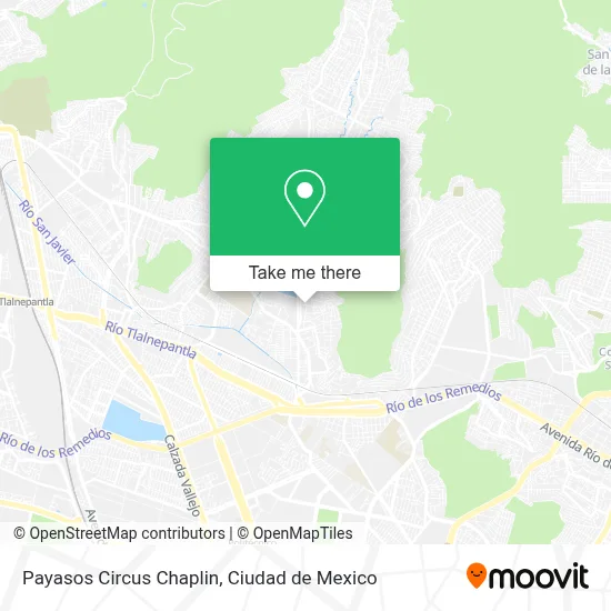 Payasos Circus Chaplin map