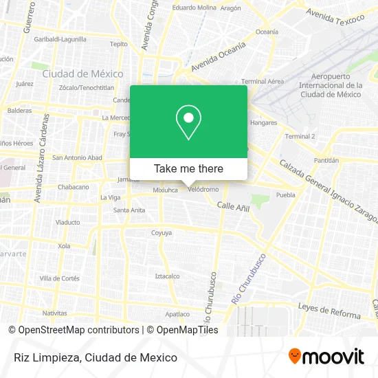 Riz Limpieza map