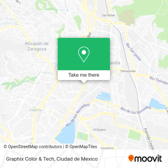Graphix Color & Tech map