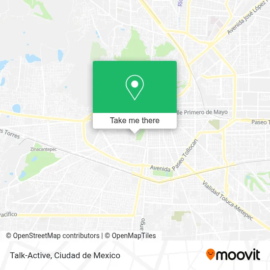 Talk-Active map