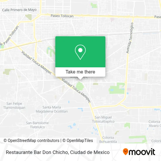 Restaurante Bar Don Chicho map