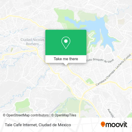 Tale Cafe Internet map
